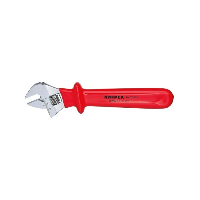 Knipex 98 07 250 İzoleli Kurbağacık Anahtar