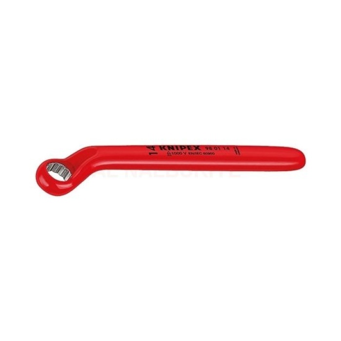 Knipex 98 01 18 VDE 18mm İzoleli Yıldız Tek Ağız Anahtar