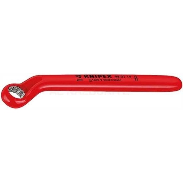 Knipex 98 01 17 VDE 17 mm İzoleli Yıldız Tek Ağız Anahtar