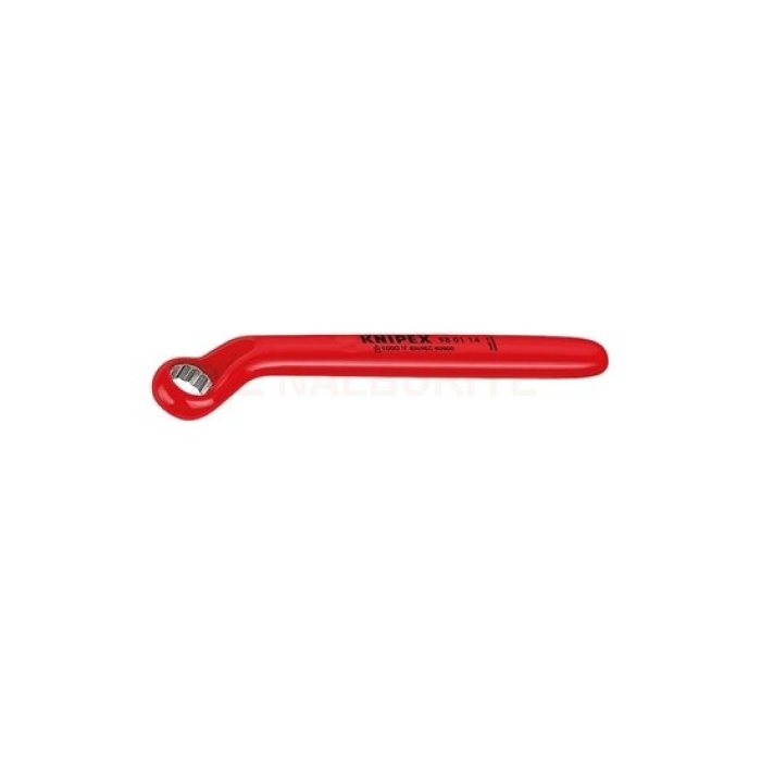 Knipex 98 01 12 VDE 12 mm İzoleli Yıldız Tek Ağız Anahtar