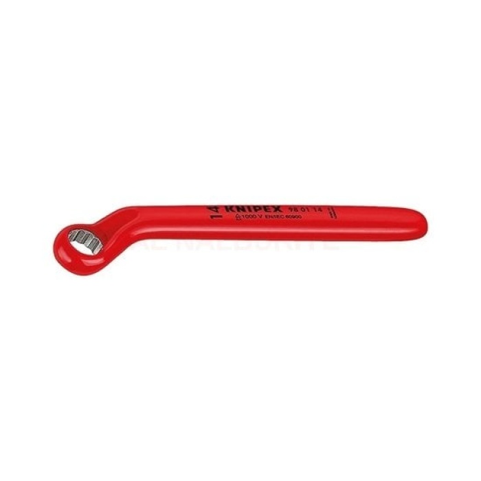 Knipex 98 01 10 VDE 10 mm İzoleli Yıldız Tek Ağız Anahtar