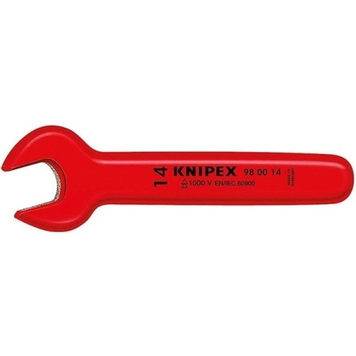 Knipex 98 00 9/16 16 VDE İzoleli 9/16 inç Tek Ağız Anahtar