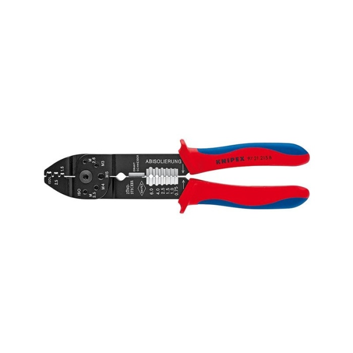 Knipex 97 21 215B Çok Fonksiyonlu Pabuç Sıkma Pensi