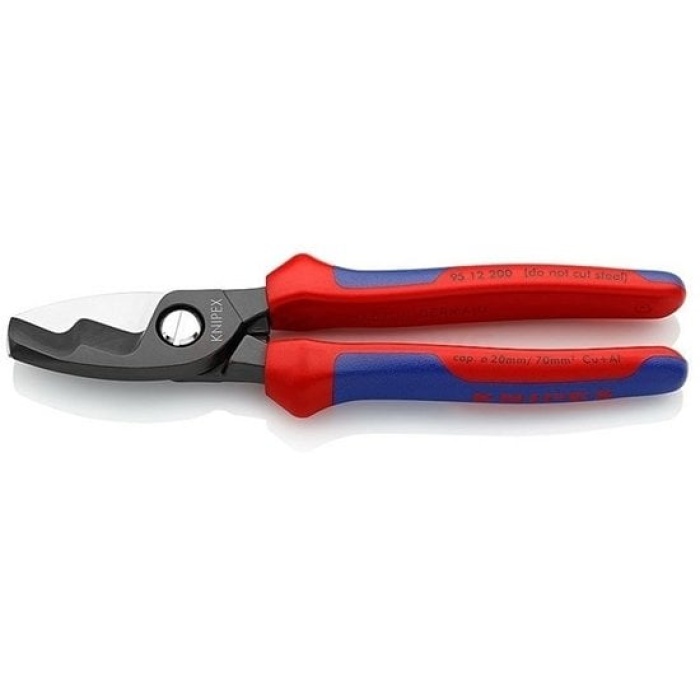 Knipex 95 12 200 Çıft BıçaKLı Kablo Makası