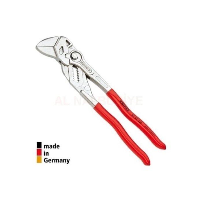 Knipex 86 03 400 Düz Çene Ayarlı Pense