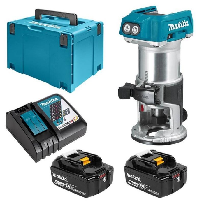 Makita DRT50RTJ 18V 5.0Ah Brushless Akülü Freze