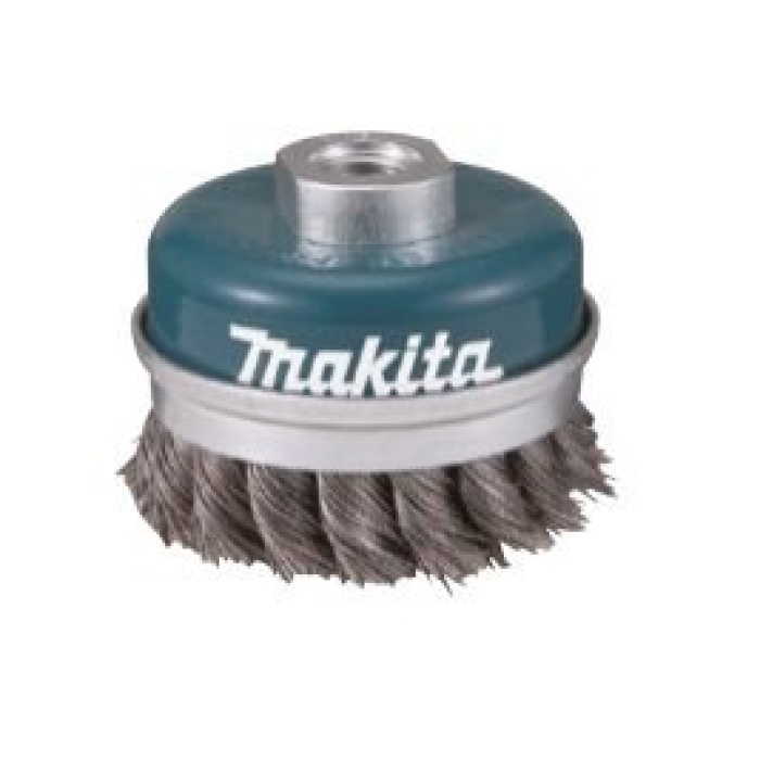 Makita D-24153 Kaynak Temizlik Burma Telli Konik Çanak Fırça 65xM14x2mm