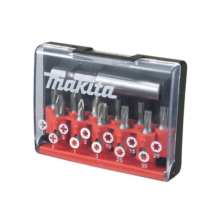 Makita 12 D-31011-12 11 Parçalı Vidalama + Manyetik Uç Seti