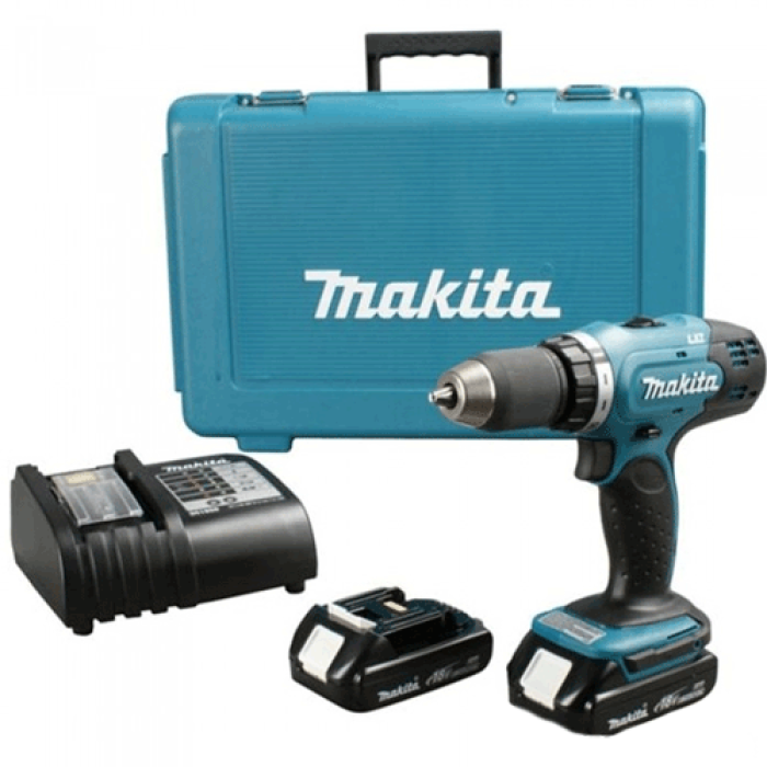 Makita BHP343SHE Çift Akülü Matkap Vidalama