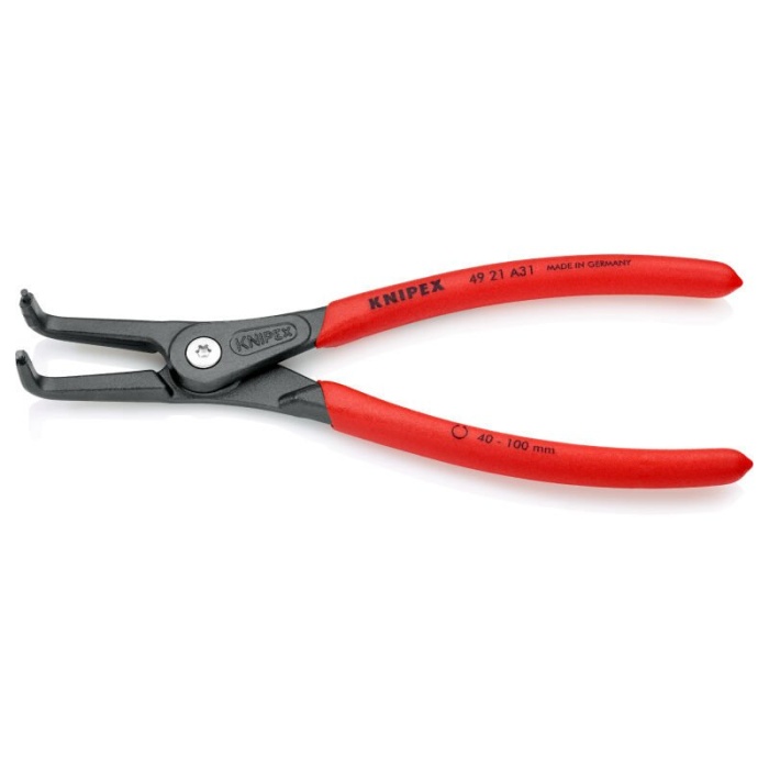 Knipex 49 21 A31 210mm Ağır Hizmet Dış Segman Pensi