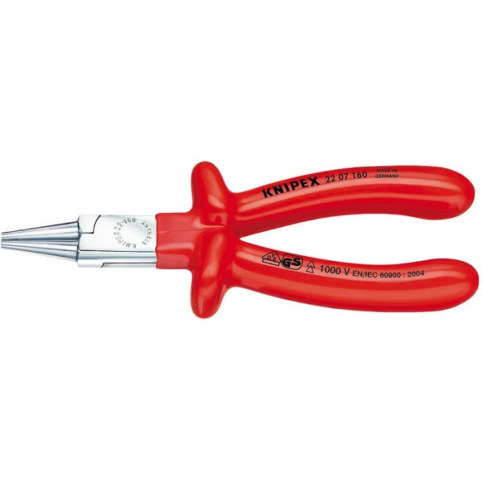 Knipex 22 07 160 160mm Eğri Uçlu Kargaburun