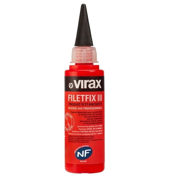 Virax Filetfix III Boru ve Dişli Sızdırmazlık Sıvısı 60ml