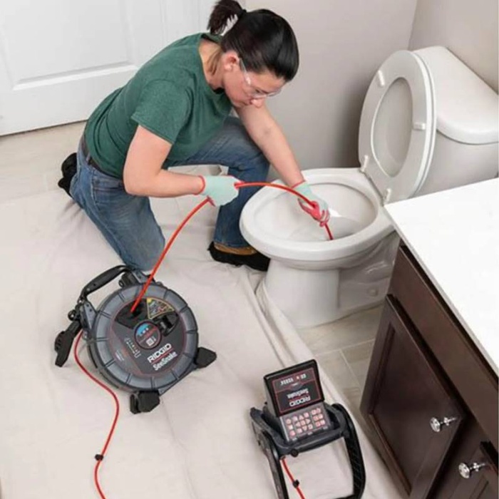 Ridgid 77593 SeeSnake® MicroDrain APX Gözlem Kamerası Wi-Fi özellikli 350x Micro CA