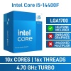 Intel Core i5 14600KF BOX 2,6 GHz 24 MB Cache 1700 Pin Kutulu İşlemci