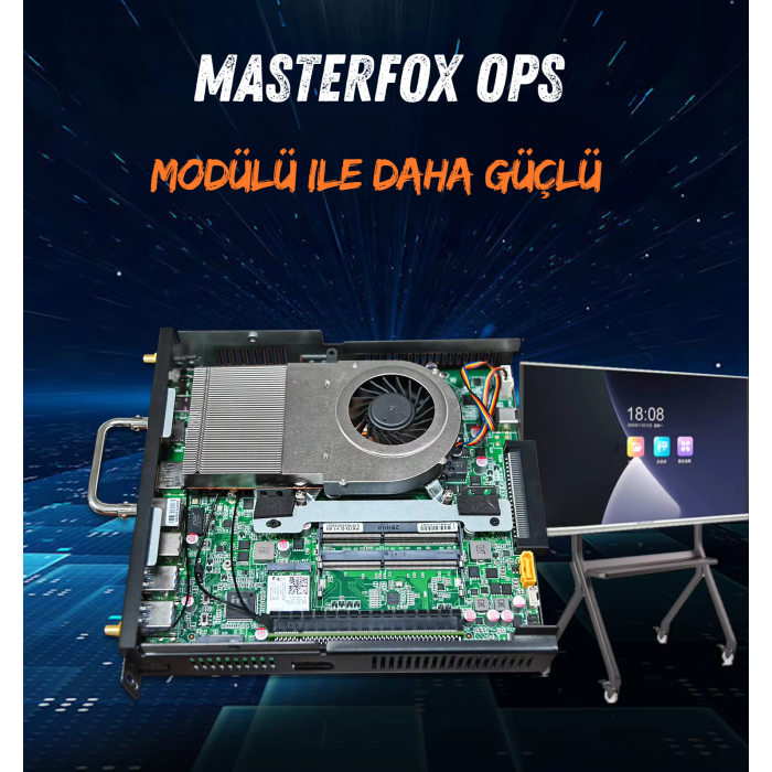 MasterFox Opc Bilgisayar / Akıllı Tahta Bilgisayarı / Sunum Bilgisayarı