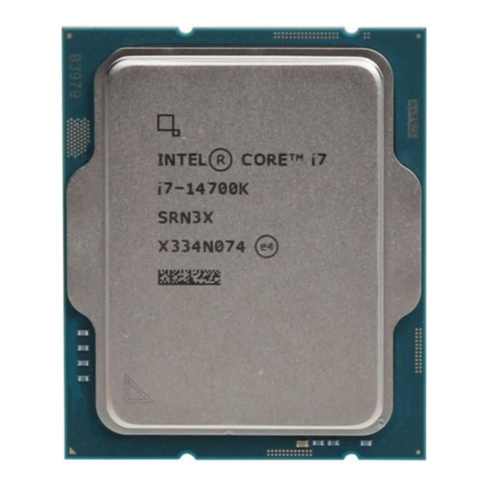 Intel Core i7 14700K TRAY 3.4GHz 33MB Önbellek 20 Çekirdek 1700 10nm Kutusuz İşlemci