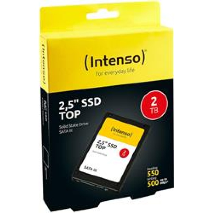 Intenso 2Tb 3812470 Top 550MB--500MB-s 2.5 Sata 3 Ssd