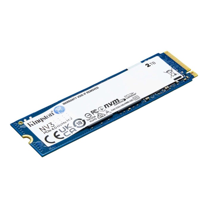 Kingston 2TB NV3 SNV3S-2000G 6000-5000MB-s PCI-Express 4.0 M.2 Ssd Disk