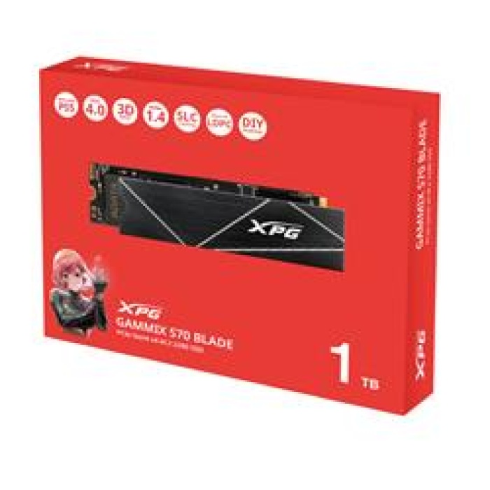 XPG 1TB Gammix S70 Blade 7400MB-s-5500MB-s PCIe Gen4 x4 M.2 2280 Ssd Harddisk (PS5 Uyumlu)