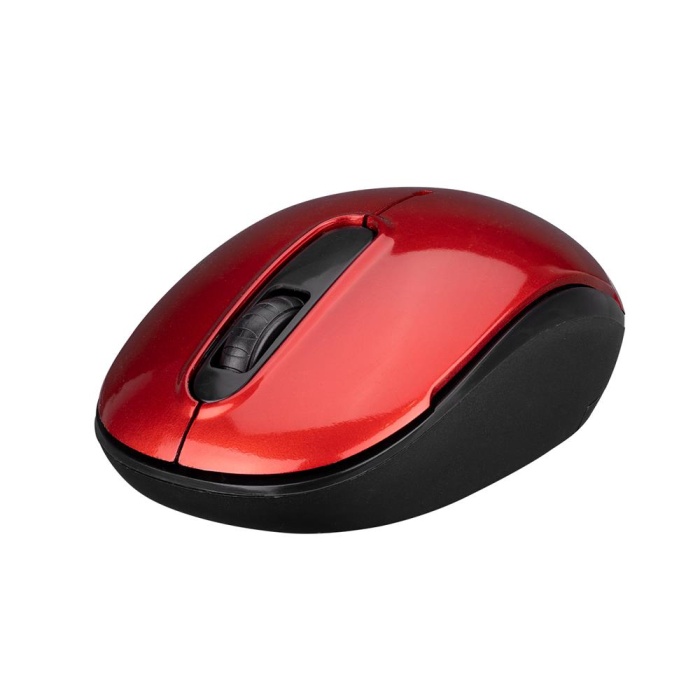 Everest SMW-666 Kırmızı USB 2.4 GHZ Optik Kablosuz Mouse 1500Dpı