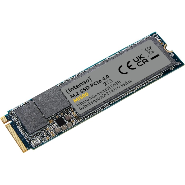 Intenso 2TB MI500 Gen.4x4 NVMe 1.4 SSD 5300MB-4500MB-s Ssd Disk