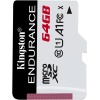 High-Endurance 64GB microSD Hafıza Kartı SDCE/64GB 95MB/s - 30MB/s kadar Okuma Yazma Kameralar, Araç Kameraları için