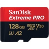 Extreme PRO microSDXC UHS-I hafıza kartı 128 GB + adaptör ve RescuePRO Deluxe (akıllı telefonlar, aksiyon kameraları veya dronlar, A2, Class 10, V30, U3, 200 MB/s aktarım için)