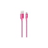 Alumicable Micro Usb Şarj Kablosu,pembe