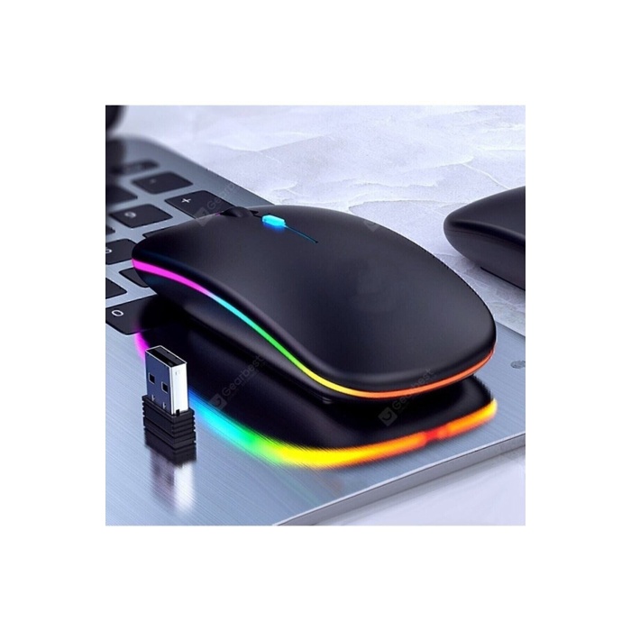 Fare Wireless Mouse 4 Tuşlu Renk Sessiz Şarj Edilebilir Dpı Kontrol