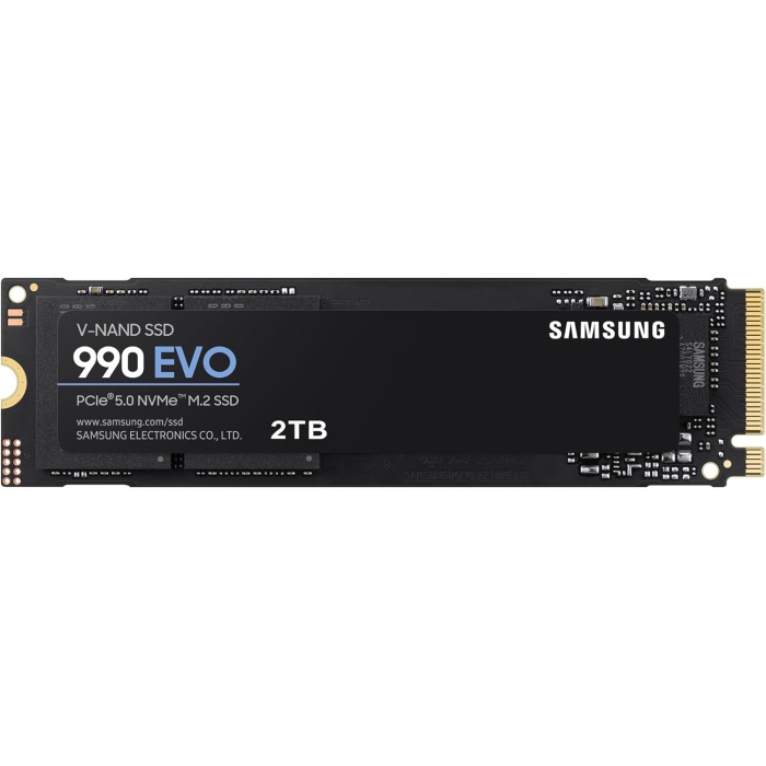 990 EVO2TB 5,000 MB/s, PCIe 4.0 x4/ 5.0 x2 NVMe M.2 (2280) SSD (MZ-V9E2T0BW)