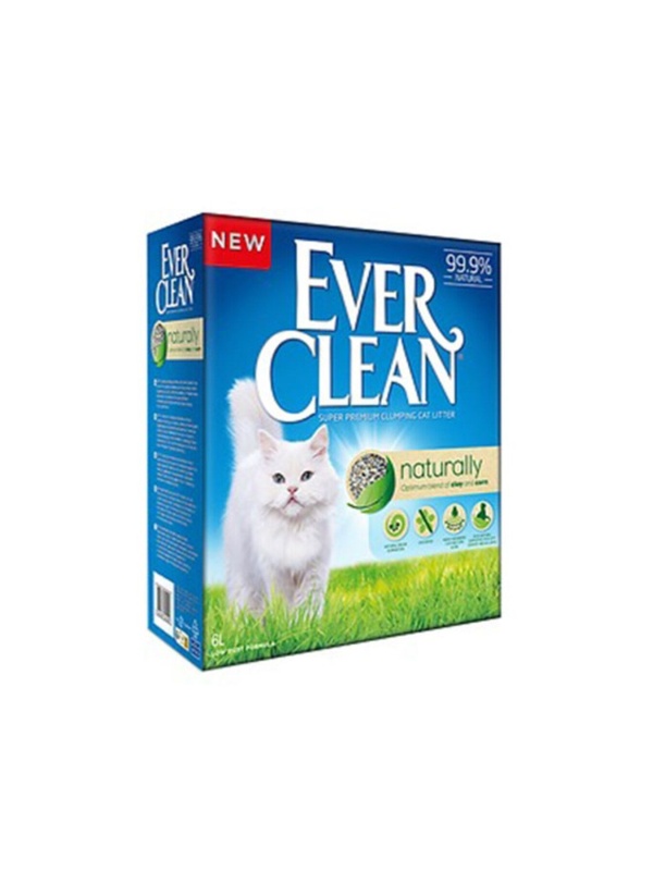 Ever Clean Naturally 6 lt Bentonit Kedi Kumu