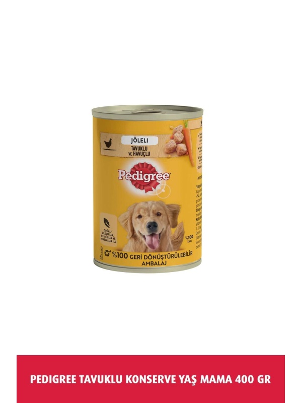 Konserve Köpek Maması Tavuklu 400 Gr.