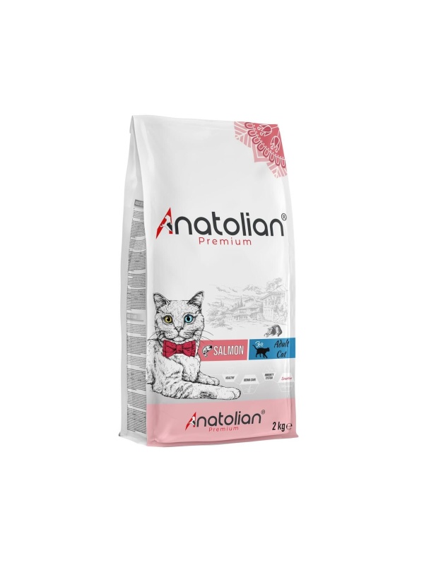 Anatolian Premium Somonlu 2 kg Yetişkin Kedi Maması