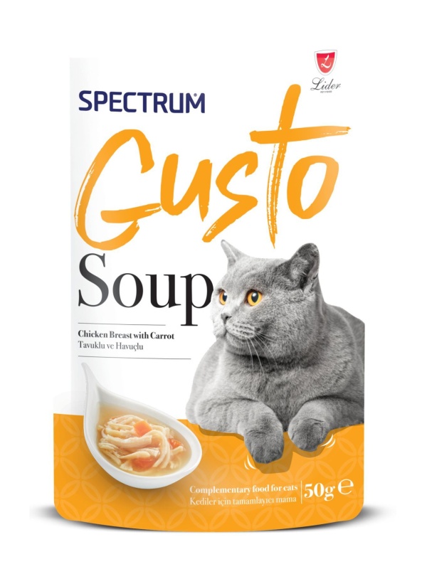 Gusto Tavuklu Ve Havuçlu Kedi Çorbası 50 gr