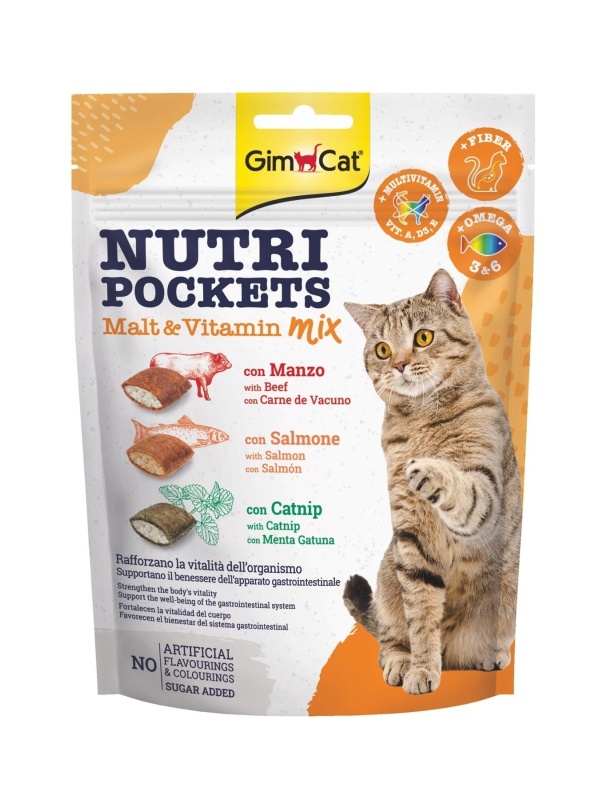 Nutripockets Kedi Ödülü Malt&multivitamin 150gr