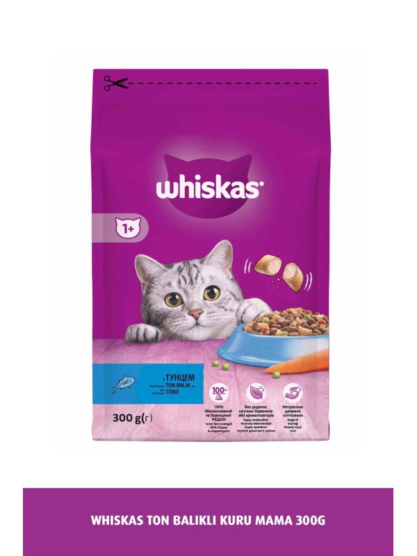 Whiskas Ton Balıklı ve Sebzeli 300 gr Yetişkin Kedi Maması