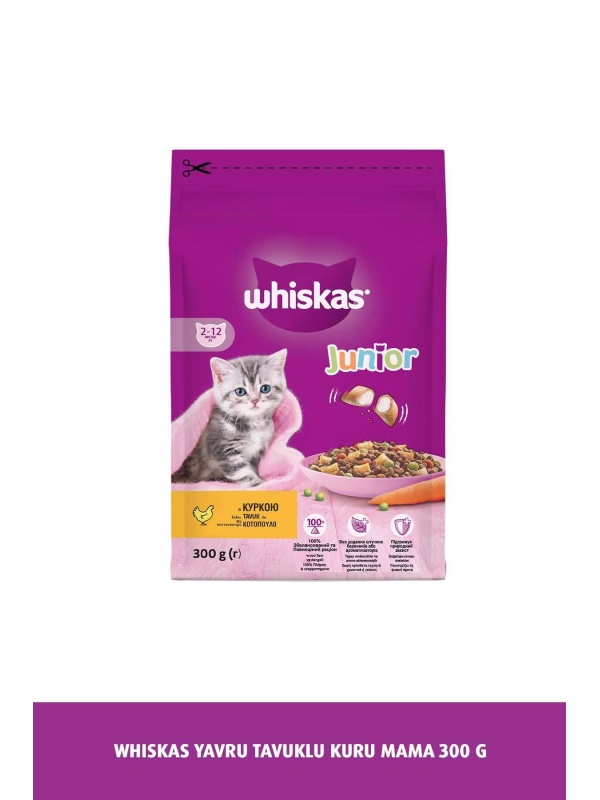 Whiskas Tavuk Etli 300 gr Yavru Kedi Maması