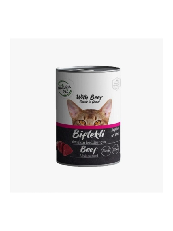 Eco Pet Biftekli Yetişkin Konserve Kedi Maması 400 Gr.