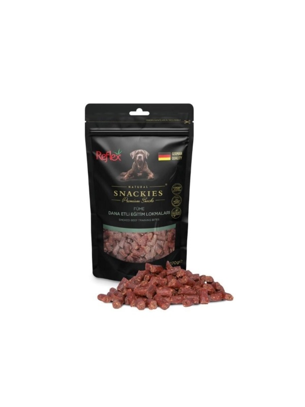 Snackies Füme Dana Etli Eğitim Lokmaları Köpek Ödülü 170 Gr. Rft-130