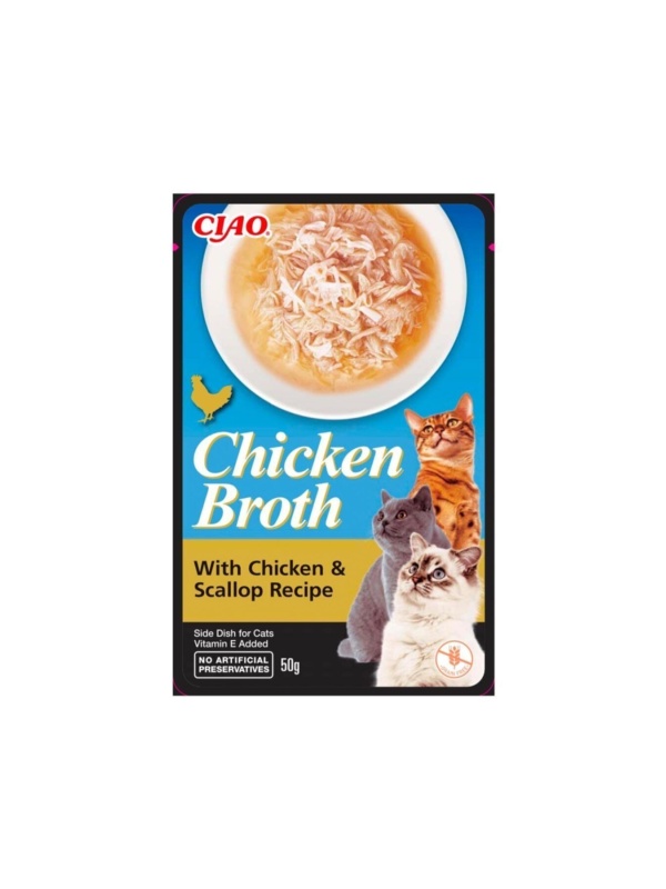 Chicken Broth50gr Tavuklu&taraklı Kedi Çorbası