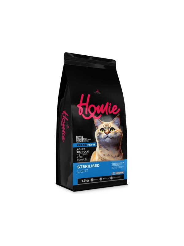 Homie Special Düşük Tahıllı Tavuklu 1.5 kg Kısırlaştırılmış Yetişkin Kedi Maması