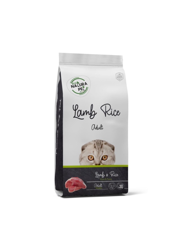 Eco Natura Pet Kuzu Etli Pirinçli 1.5 kg Yetişkin Kedi Maması