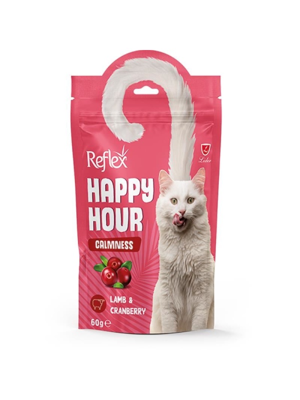 Reflex Happy Hour Calmness Sakinleşmeyi Destekleyici 60 gr Kedi Ödül Maması