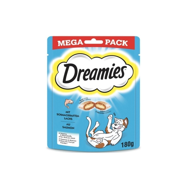 Mega Pack Iç Dolgulu Somonlu Kedi Ödülü 180 gr