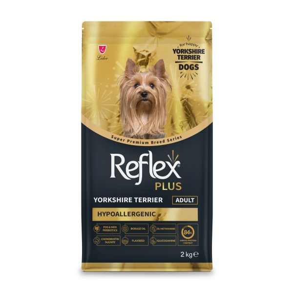 PLUS YORKSHIRE TERRIER YETİŞKİN KÖPEK MAMASI 2 KG