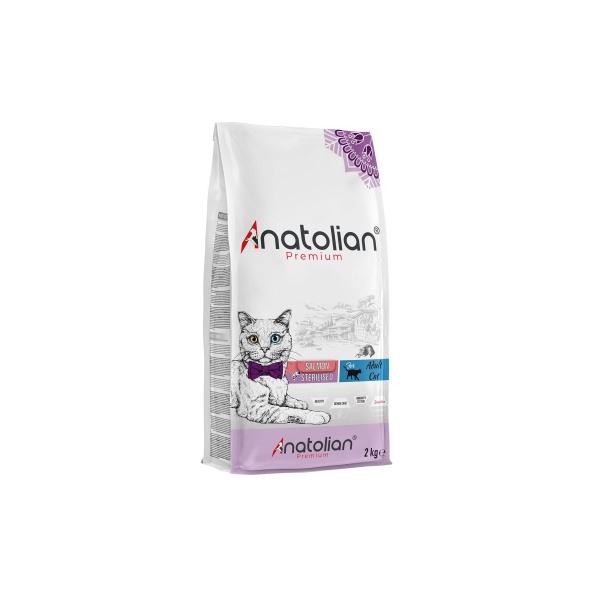 Anatolian Premium Somonlu 2 kg Kısırlaştırılmış Yetişkin Kedi Maması