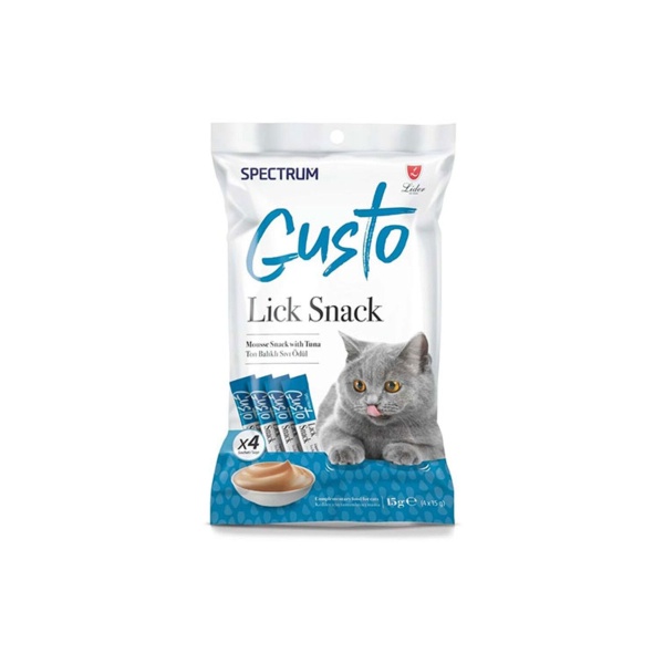 Gusto Ton Balıklı Sıvı Kedi Ödül Maması 4x15 gr