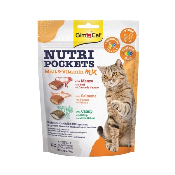 Nutripockets Kedi Ödülü Malt&multivitamin 150gr