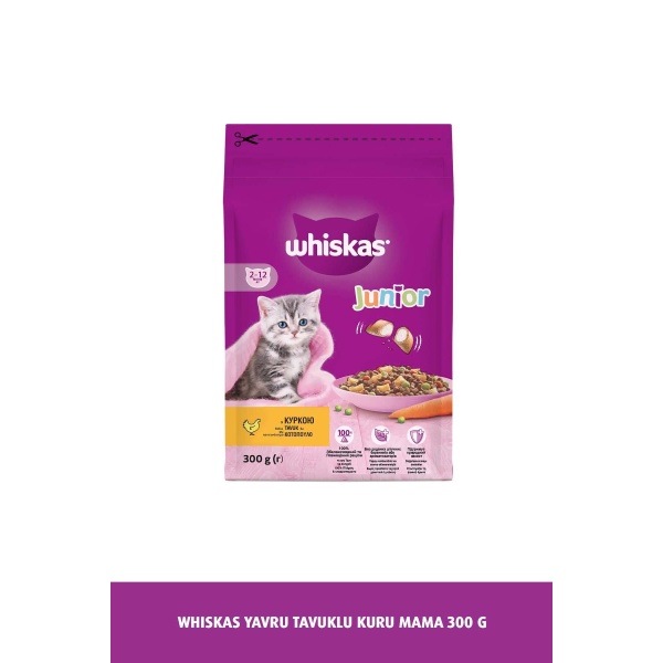 Whiskas Tavuk Etli 300 gr Yavru Kedi Maması