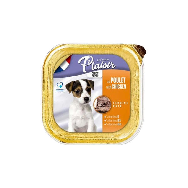 Puppy Tavuk Etli Ezme Pate Yavru Köpek Konservesi 150 Gr. (STT:02/2025) - Petshopundan